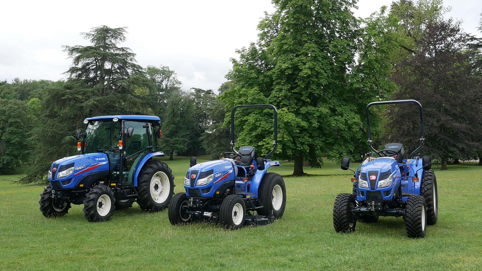 Tondeuses gazon et Motoculteurs Iseki - partenaire matériel pour parcs et jardins, et matériel collectivité chez Bosson SA