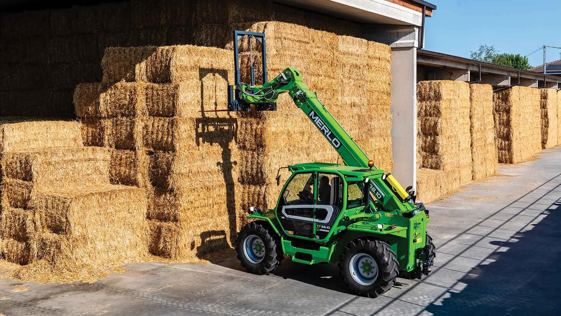 Machines d'exploitation Merlo - partenaire matériel manutention chez Bosson SA
