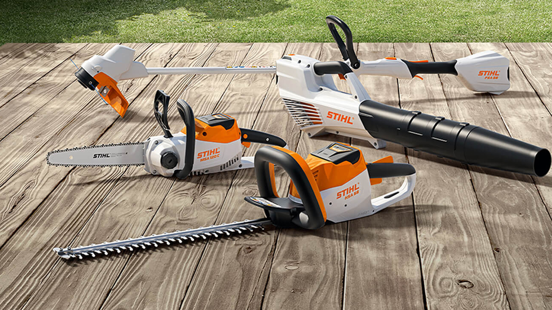 Outils de jardin Stihl - partenaire matériel pour parcs et jardins chez Bosson SA